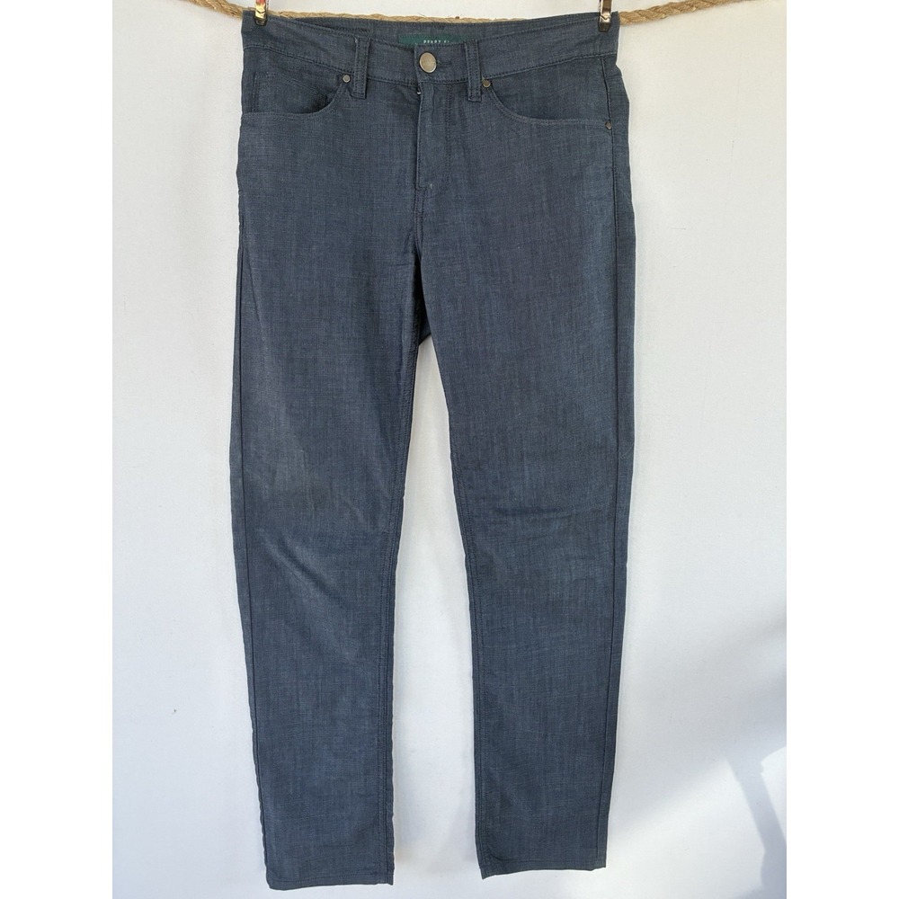 Perry‎ Ellis Slim Fit 5-Pocket Stretch Denim Jeans Dark Indigo Wash 30x32